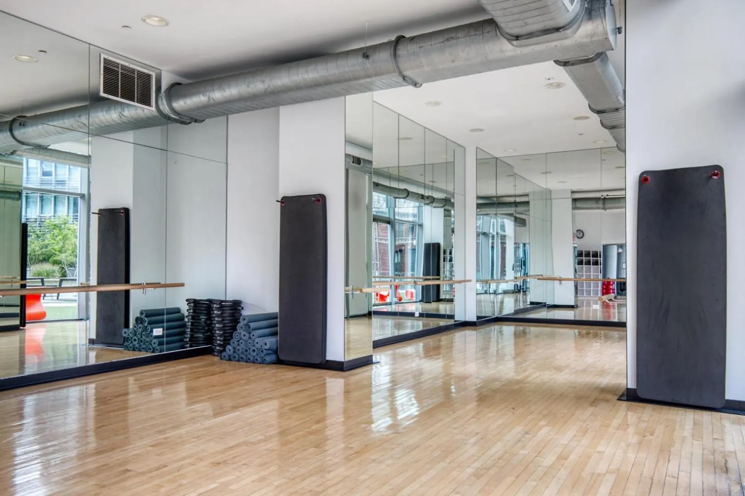Blueground Midtown W Gym Wd Nr Pier 96 Nyc-1569 Lägenhet New York